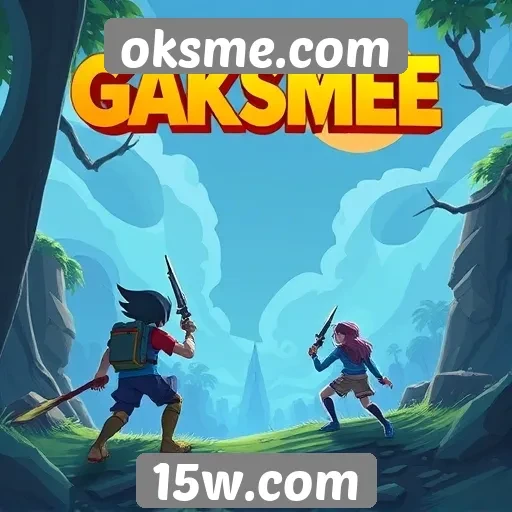 Tendências de jogos no site oksme.com