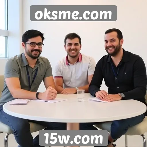Entrevista com desenvolvedores sobre oksme.com