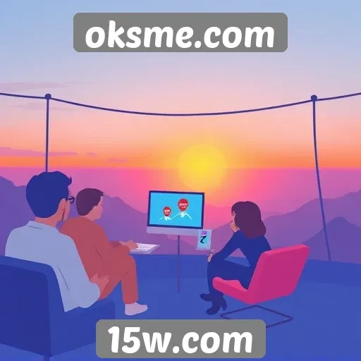 A experiência do usuário no site oksme.com